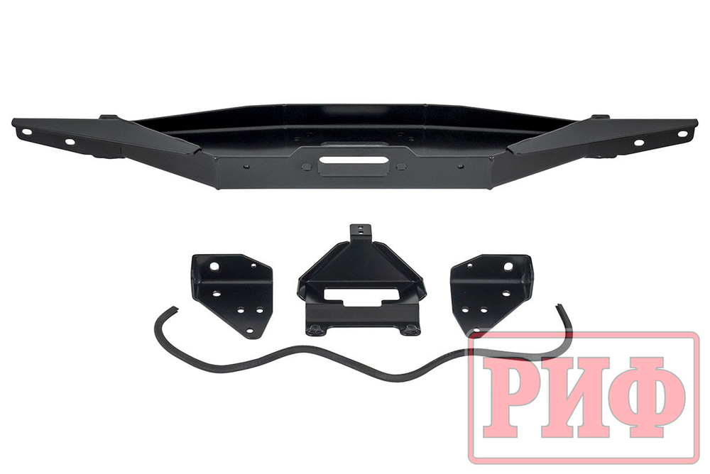 Площадка под лебёдки EWX4500USR и EWV6000S в штатный бампер Lada Niva Travel РИФ