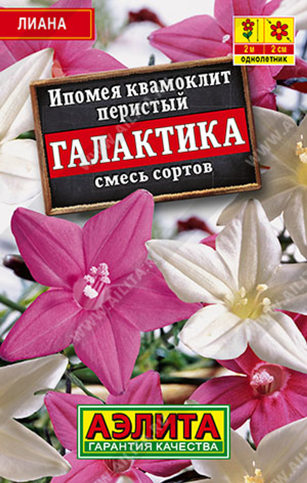 Ипомея Квамоклит Галактика, смесь сортов
