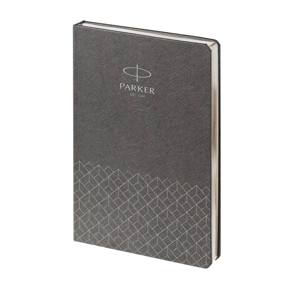 Ежедневник недатированный - Parker Logo, серый А5