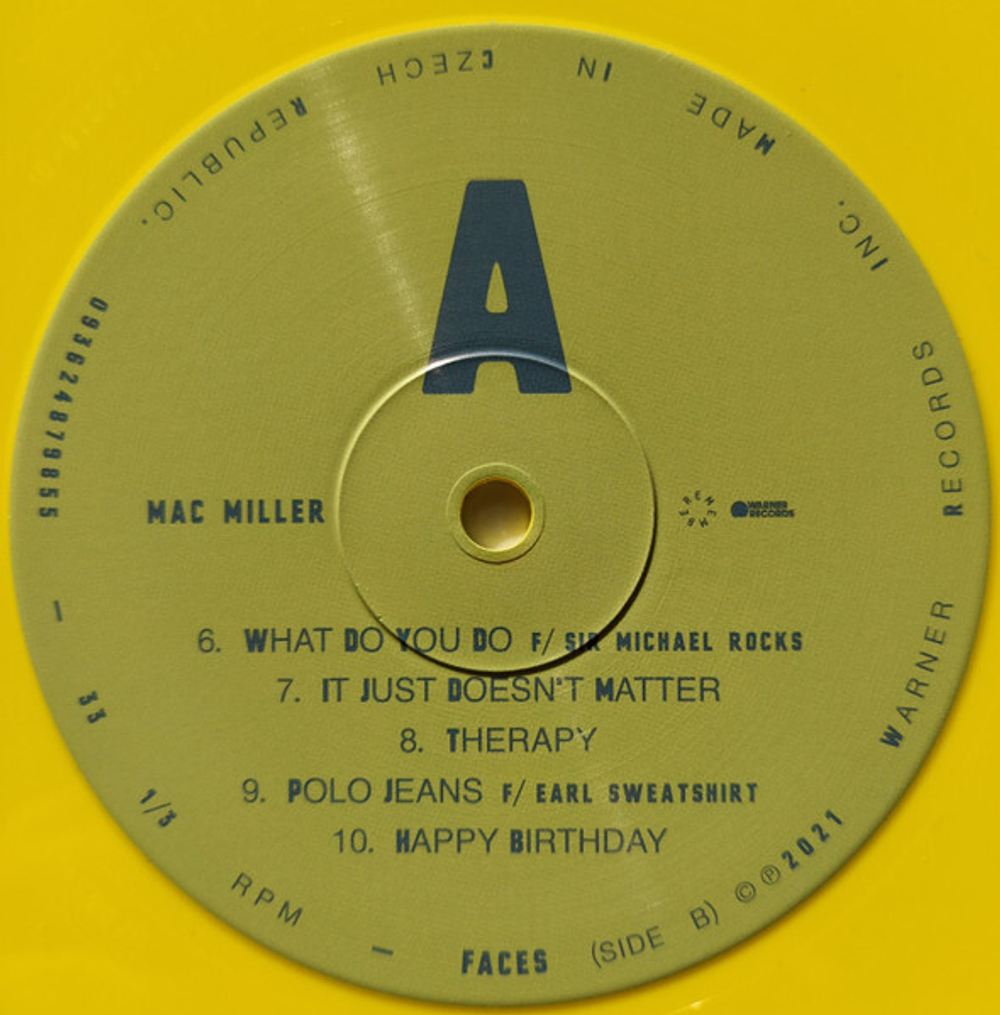 Mac Miller / Faces (Coloured Vinyl)(3LP)