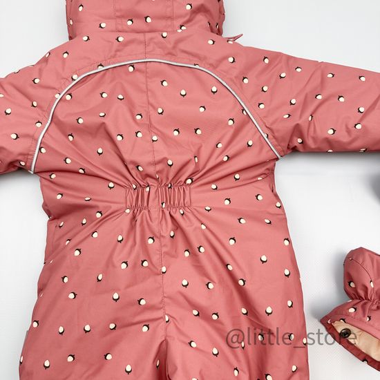 Комбинезон зимний "Маленькие желуди" пыльный кедр