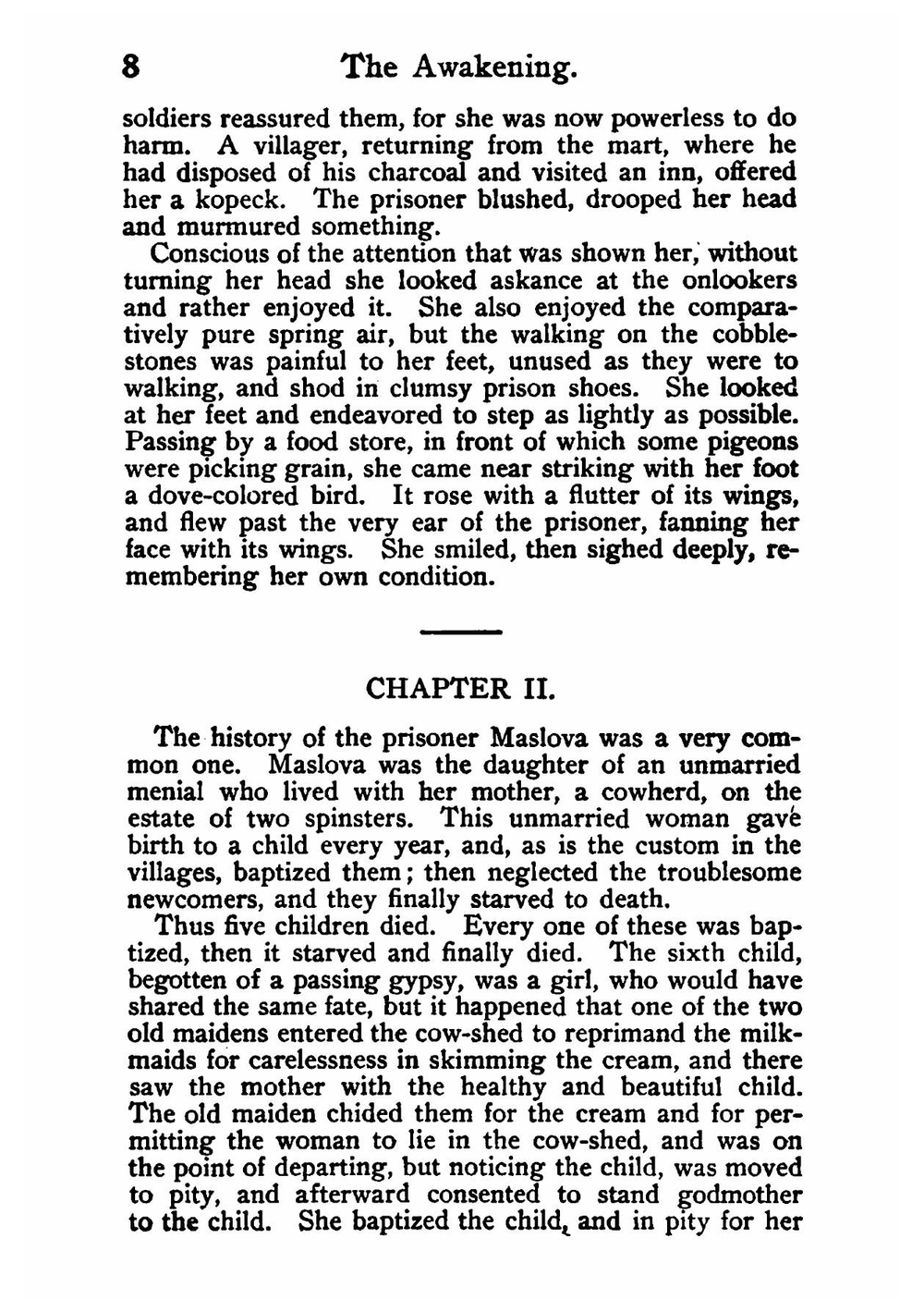 The awakening. (The resurrection) | Лев Николаевич Толстой