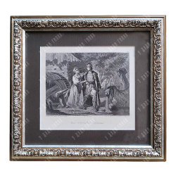 Гравюра «Из Русалки Пушкина» по оригиналу К. А. Трутовского. 1862 г.