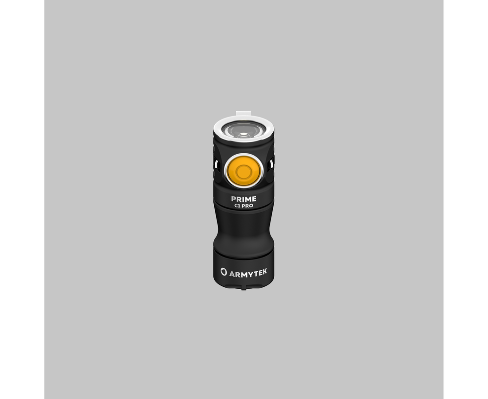 Armytek — Фонарь ручной "PRIME" C1 PRO (цвет корпуса: чёрный, зарядка: magnet USB, свет: белый)