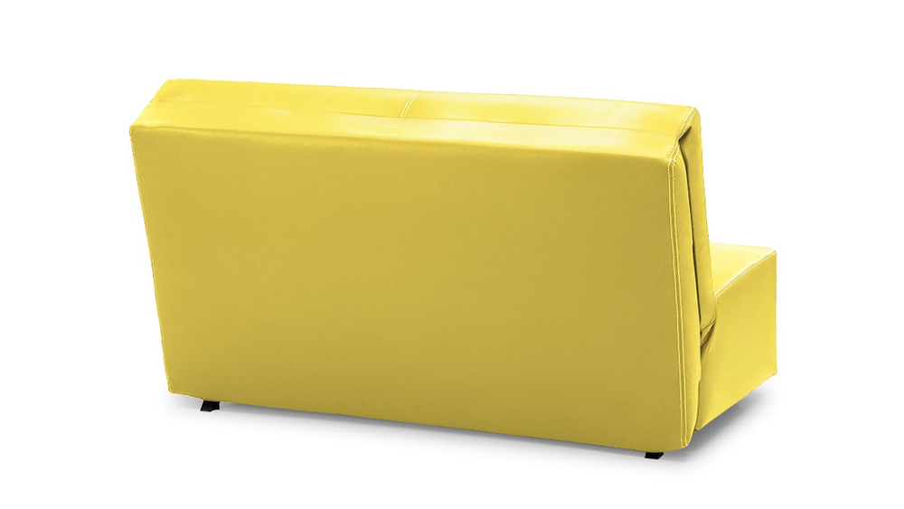 Диван Лорт Galaxy Yellow 182*100*86 см, Желтый Экокожа Аккордеон Фиеста