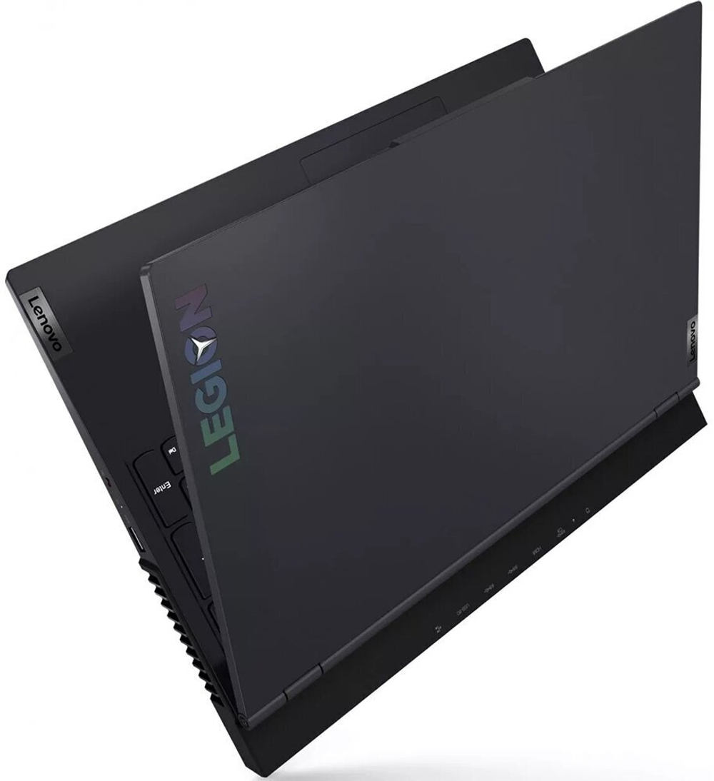 15.6" Ноутбук Lenovo Legion 5 15ACH6H 1920x1080, AMD Ryzen 5 5600H 3.3 ГГц, RAM 16 ГБ, DDR4, SSD 1ТБ, NVIDIA GeForce RTX 3070, Win 11, RU, 82JU000WRK, Phantom Blue