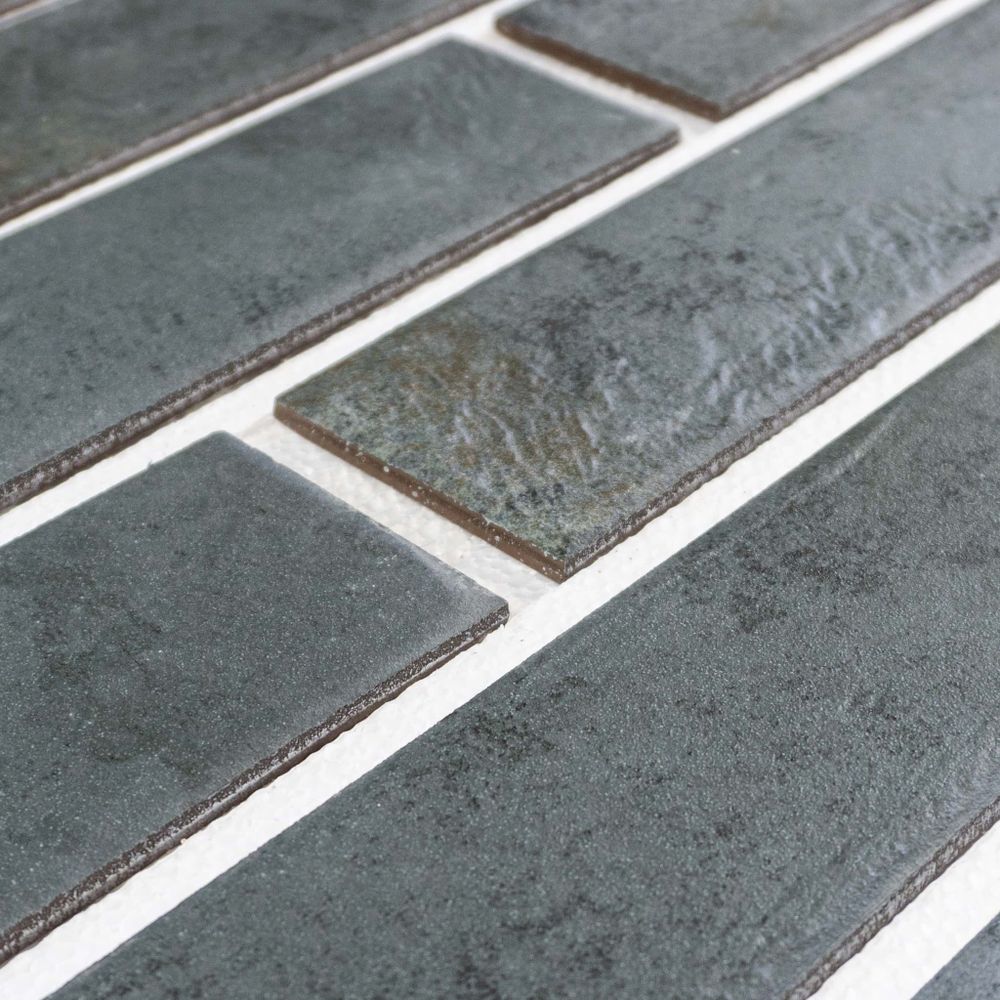 Керамин, Иллинойс 2 Серый, 245x65x7 - клинкерная фасадная плитка