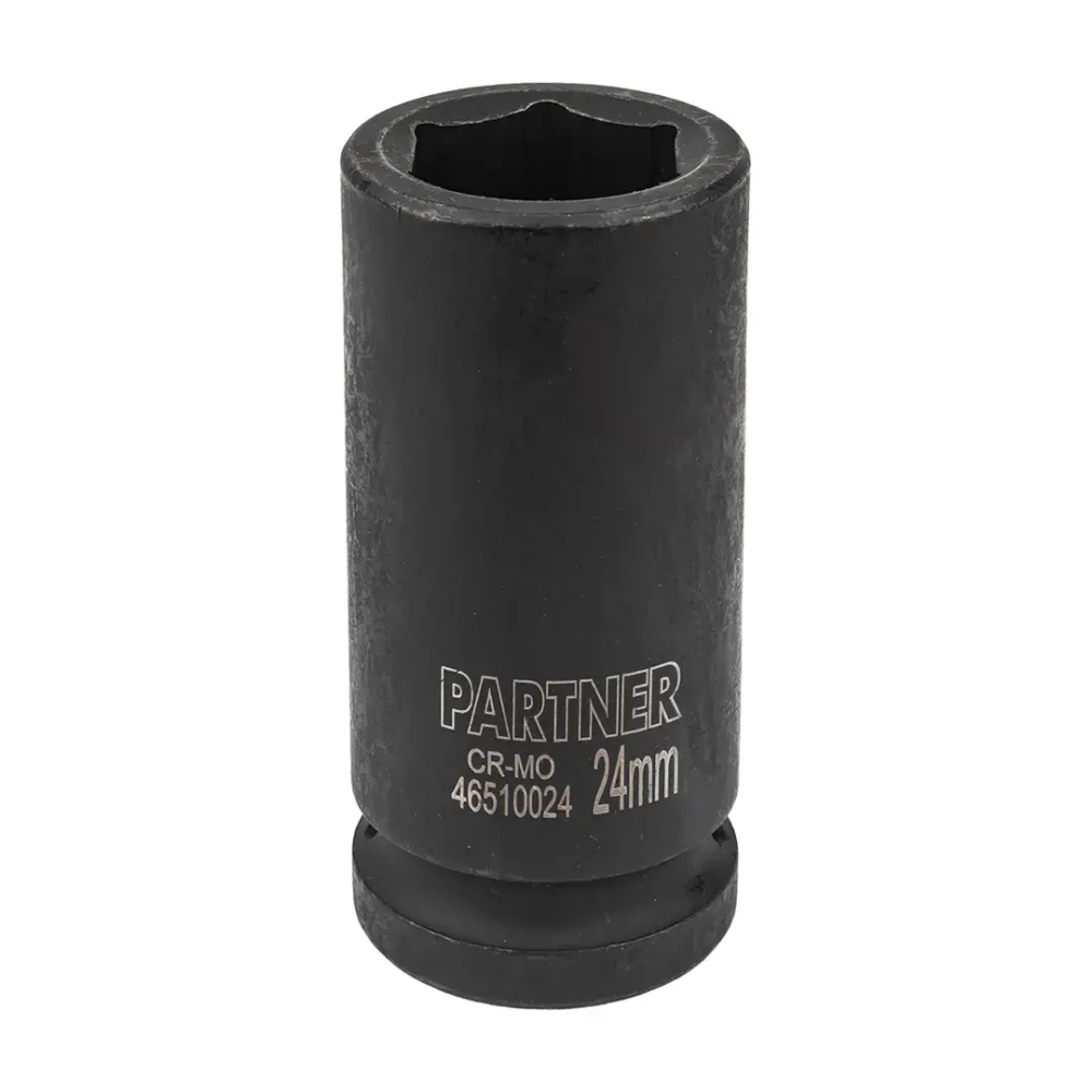 Головка ударная глубокая 24мм 3/4''6гр. Partner PA-46510024