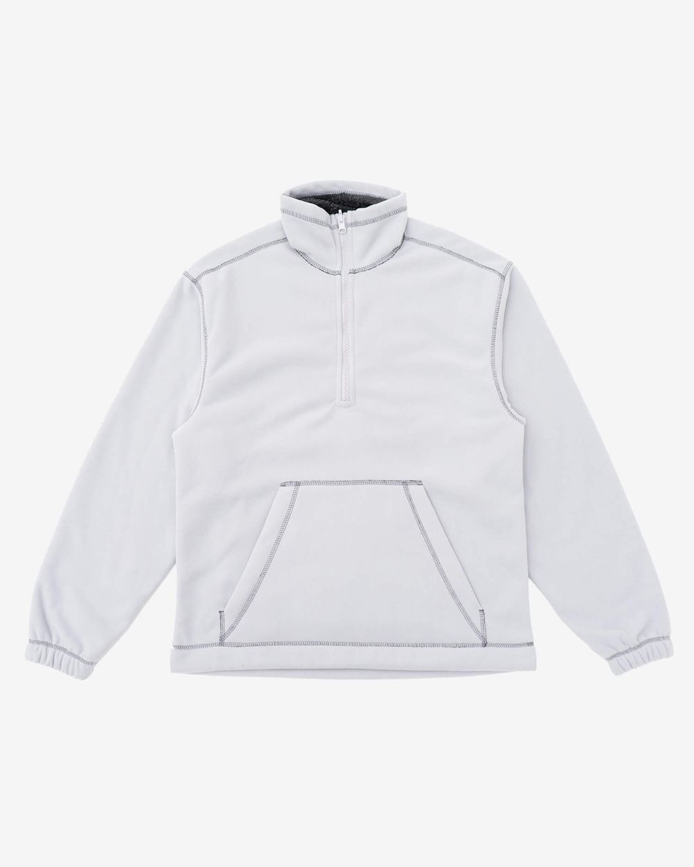 Толстовка FW22 Reverse Fleece Shirt Fog Серая