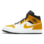 Кроссовки Air Jordan 1 Mid University Gold, 554724-170