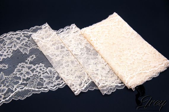 03-267 ОПТ Кружево эластичное 22 см, телесный 126