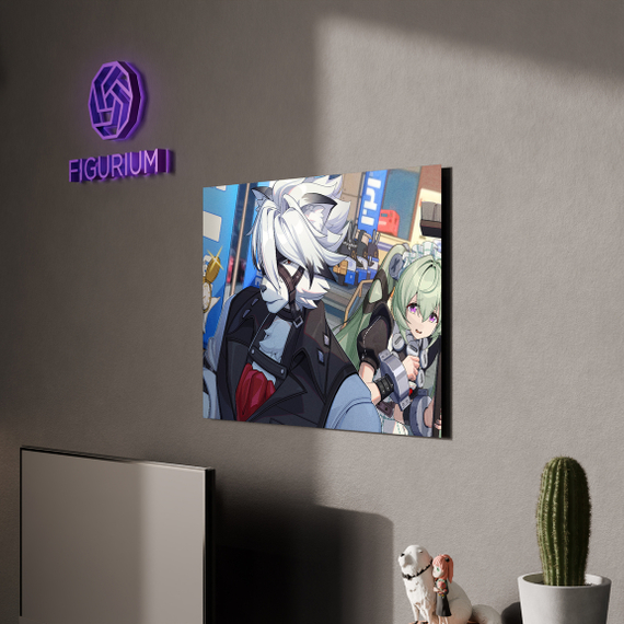 Постер Lycaon and Corin - Zenless Zone Zero