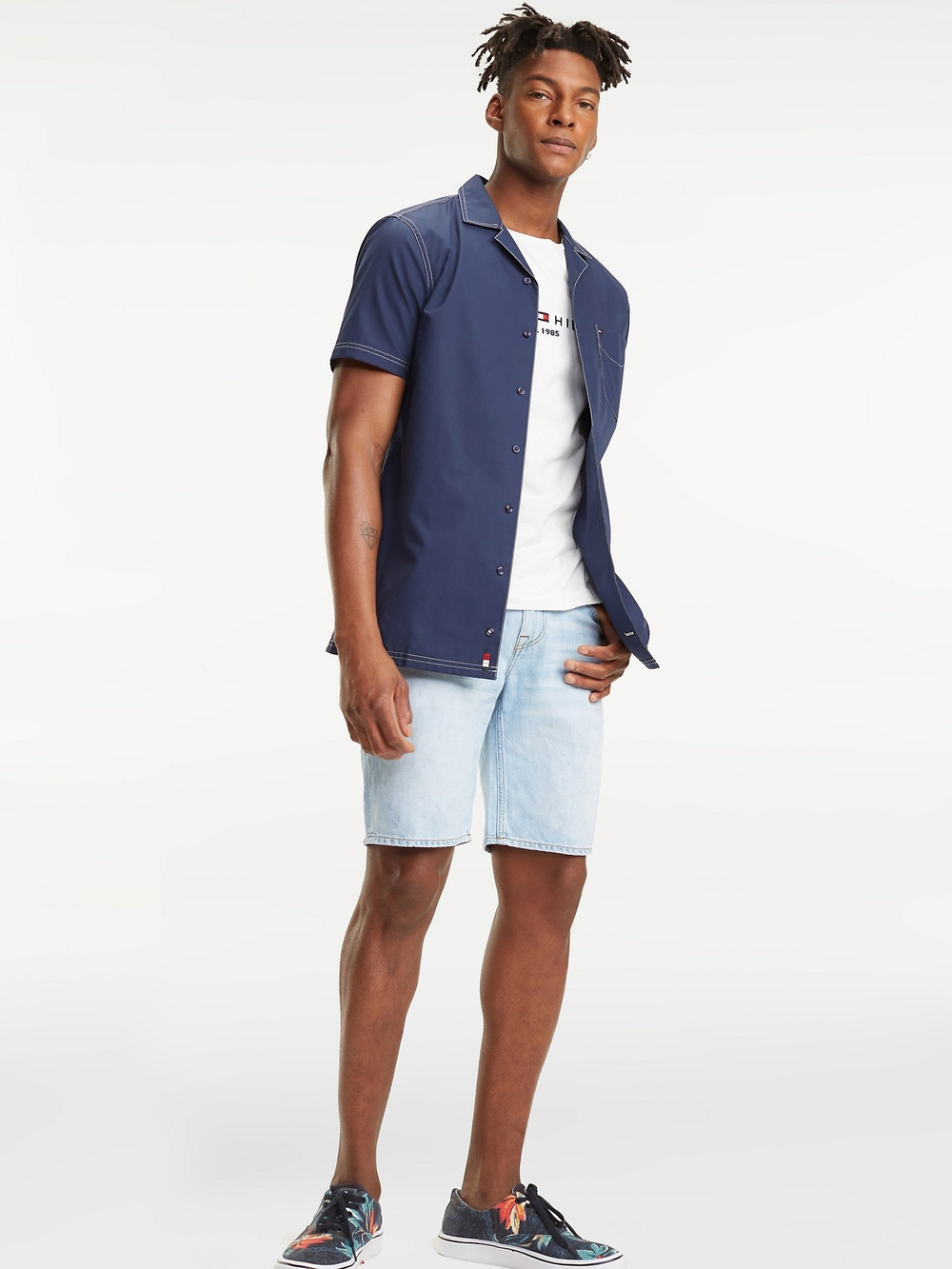 Футболка Tommy Hilfiger Organic Cotton Tommy Logo Snow White