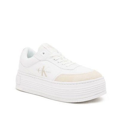 Кроссовки BOLD PLATF LOW LACE MIX ML BTW CALVIN KLEIN JEANS - белый(YW0YW01433)