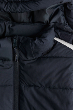 H&M Легкая утепленная куртка, темно-синий