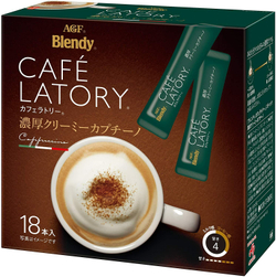 Кофе растворимый Капучино 1 стик 11 г AGF Blendy Cafe Latory Cappuccino Stick