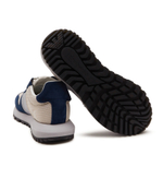 Кожаные кроссовки Emporio Armani - темно-синий(X4X640 XR102)