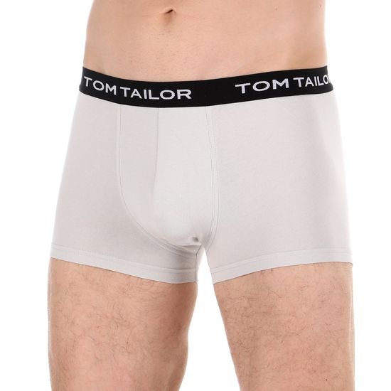 Мужские трусы боксеры набор 3в1 (черные, зеленые, светло-серые) Tom Tailor 70162/6061 358