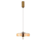 Подвес,  D240xH65 мм,  1хЕ27 40Вт,  янтарный