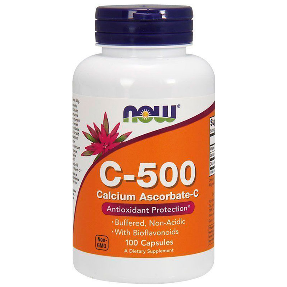 NOW С-500 Ascorbate (100 капс.)