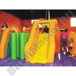 Коммерческий надувной батут "Ракета" 20*10*7 м