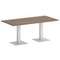 Onix Direct Стол прямоугольный O.SPRG-4 Дуб Аризона/Металл Белый 1800*900*750