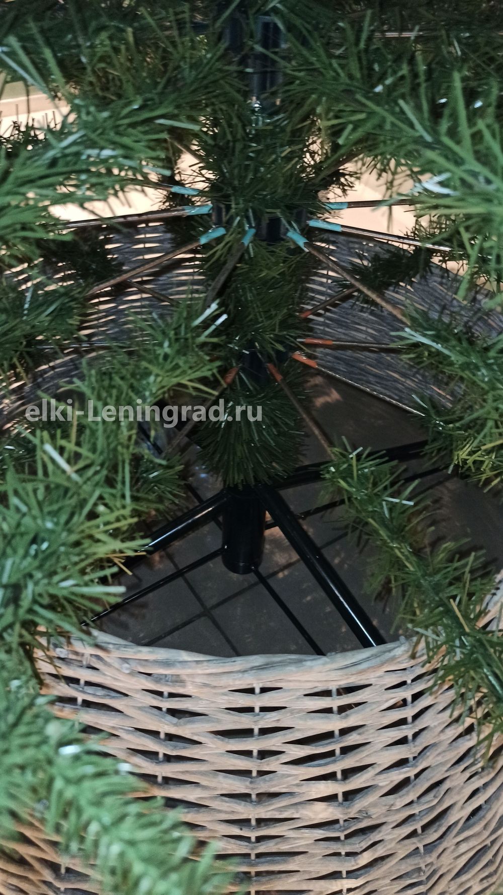 Ель искусственная «Милано» (литая хвоя) 150 см / 1,5 м