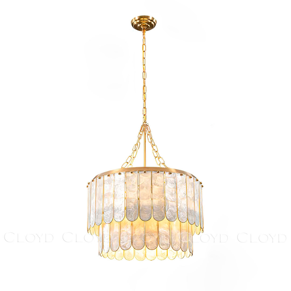 Люстра Cloyd PUARO C5 / Ø52 см - латунь (арт.11620)