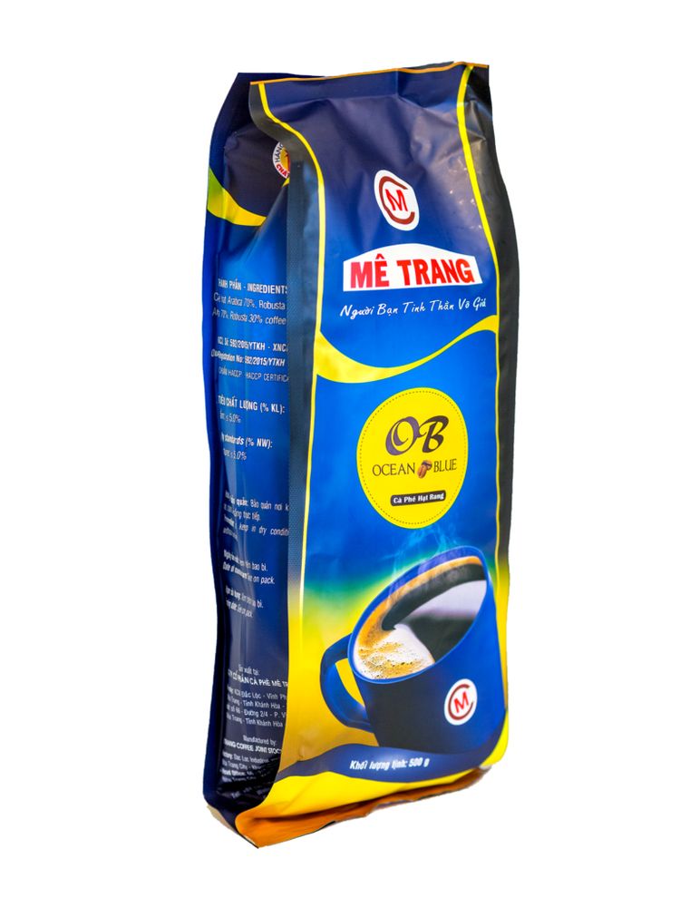 Кофе Me Trang Ocean Blue зерновой 500 гр, 2 шт