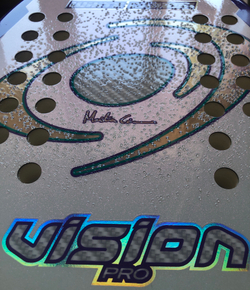 Ракетка White carbon 2.5 Vision с нанесением