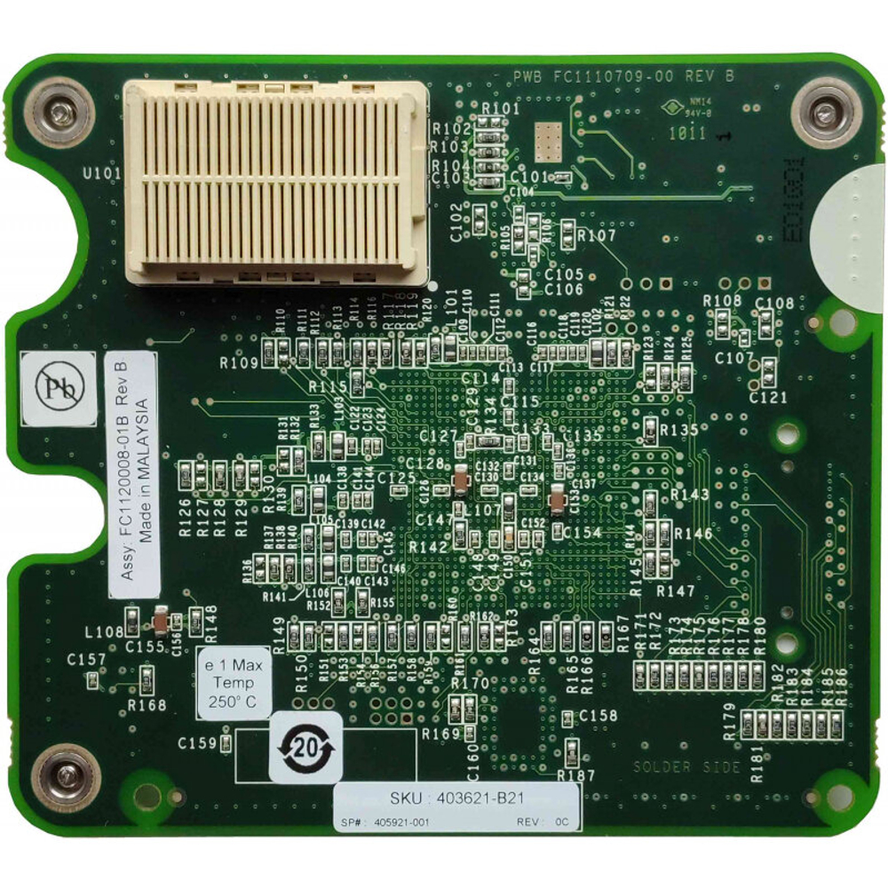 HP Emulex LPE1105 4Gb FC Dual-Port PCI-e HBA