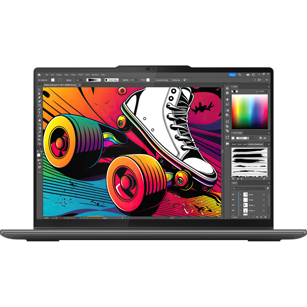 Ноутбук  Lenovo Yoga 7 2-in-1 14IML9 14 ", Core Ultra 7, 16 Гб RAM, 1 Тб SSD, Arc graphics, Серый
