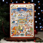 7415660 Адвент календарь с мини плитками молочного шоколада, 75 г