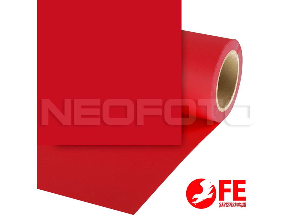Фон бумажный Falcon Eyes BackDrop 2.72x10 красный 56
