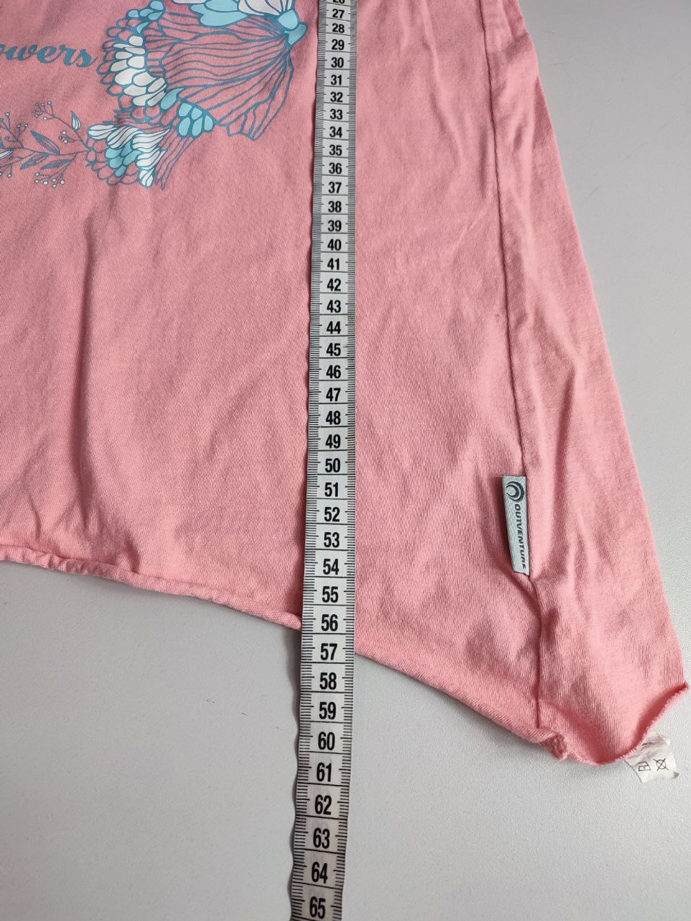 Топ Adventure хлопковый с принтом на 13-14 лет