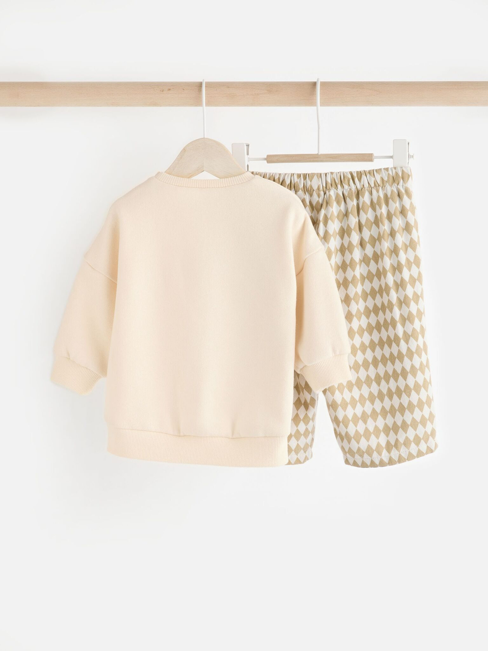 Свитшот и штаны в комплекте для малышей Next N22-632, Бежевый
