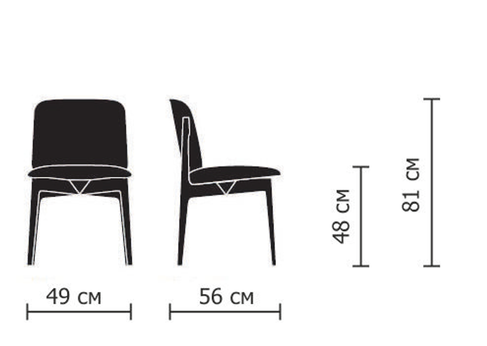 Дизайнерский стул LOTUS кардиф 011