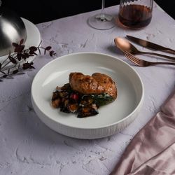 Салатник 1400 мл d 22,5 см h5,5 см Frost White Moon P.L. Proff Cuisine [2]