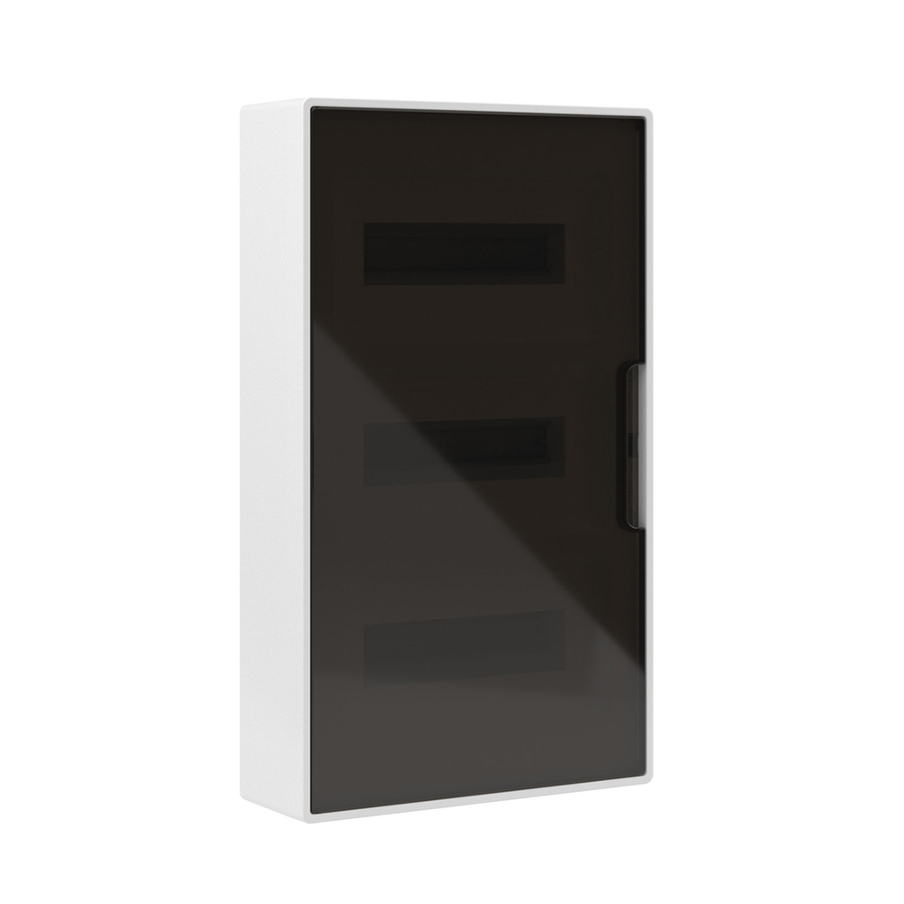 Щиток настенный FRAME белый DKC F36W1WD 36 модулей с тонированной дверцей
