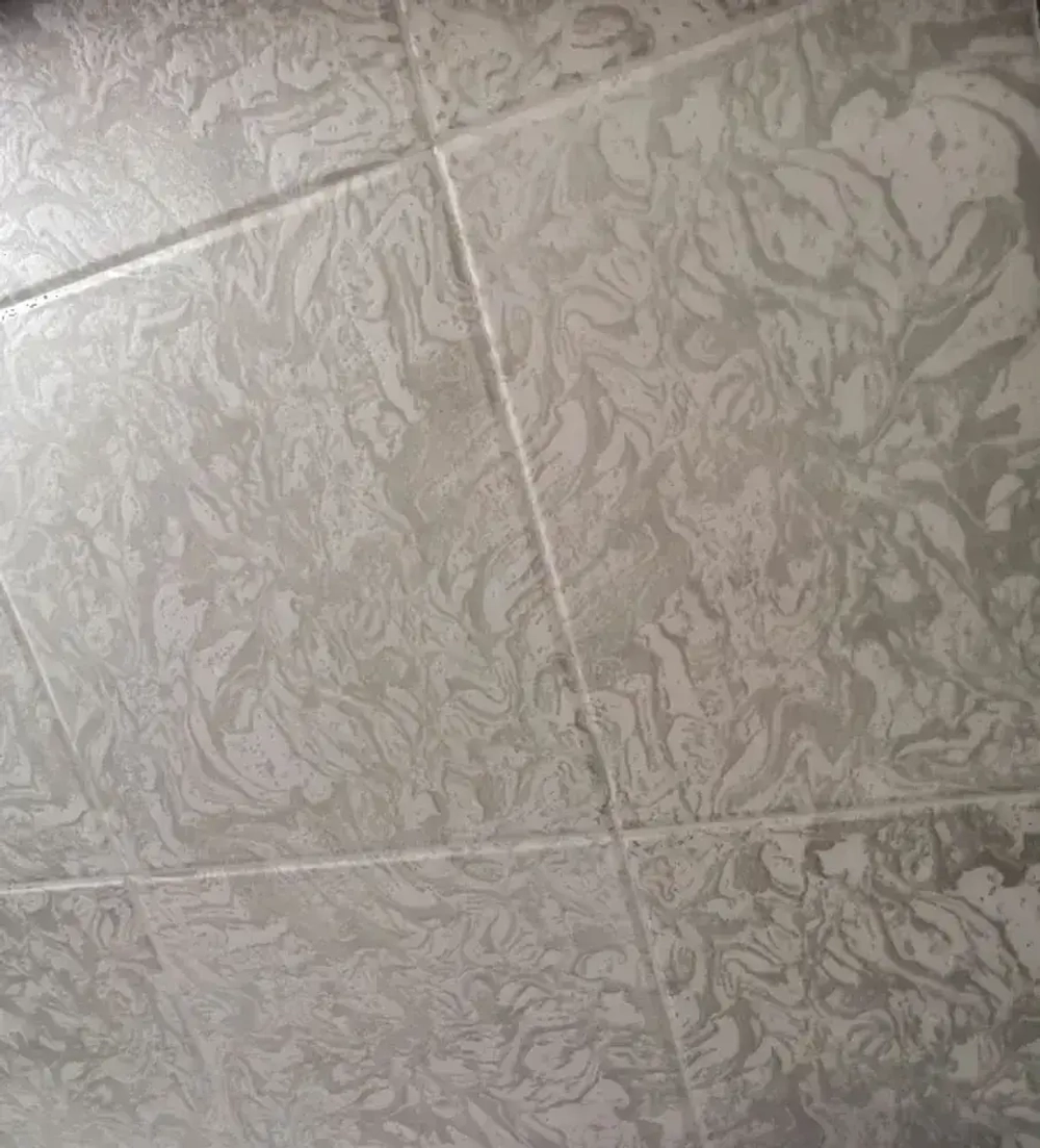 Панели потолочные полистирол экструдированная серая потолочная плитка