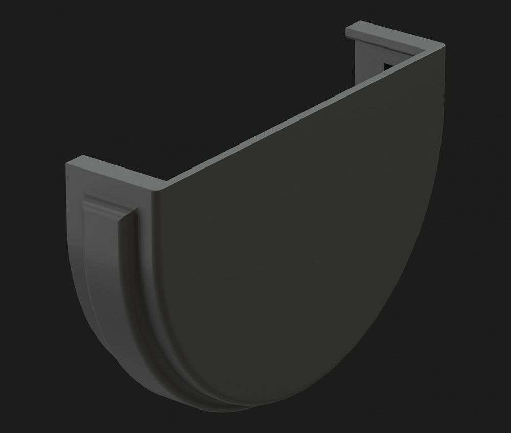 Dоcke PREMIUM Заглушка (Графит)