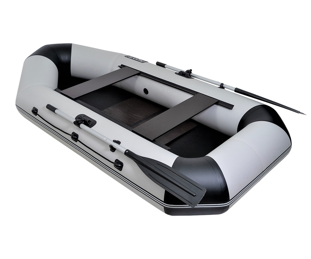 Броня-260 белый-черный (лодка ПВХ с усилением)