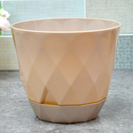 Горшок цветочный Laurel 2,3л d175мм с поддоном (бежевый)
