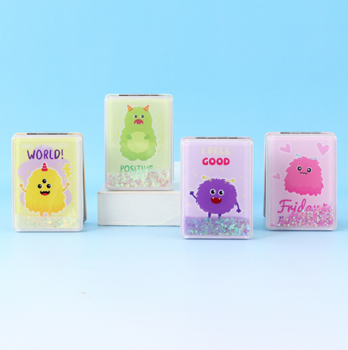 Карманное зеркало "Little Monster Glitter"