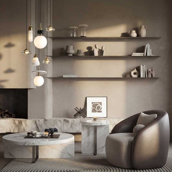 Подвесной светильник Freya Modern Cave FR5631PL-L6BS