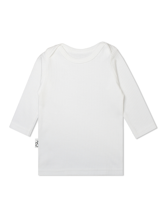 Футболка с длинным рукавом Рубчик Сахар RinaAmari