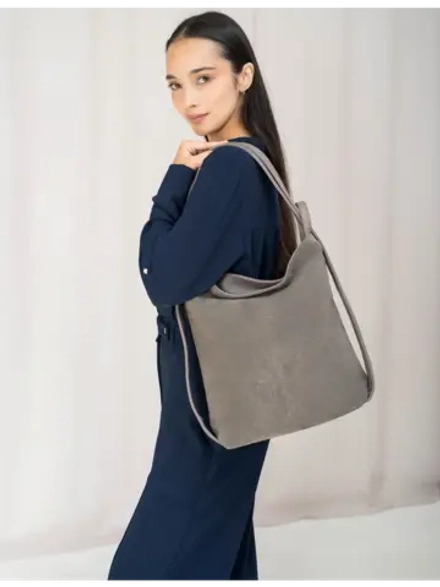 Сумка рюкзак через плечо большая трансформер