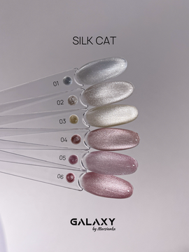 Гель лак Galaxy Silk cat 03, 8г