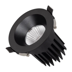 Светильник MS-ATOLL-BUILT-R86-10W Warm3000 (BK, 36 deg, 230V) (Arlight, IP54 Металл, 5 лет) 044612