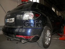 Фаркоп оцинкованный Galia M130A для Mazda CX-7 2006-2013(паспорт и сертификат в комплекте)(без электрики)